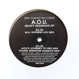 A.O.U. "Heavy Sessions EP" PRIVATE DC BREAKBEAT DEEP HOUSE 12"