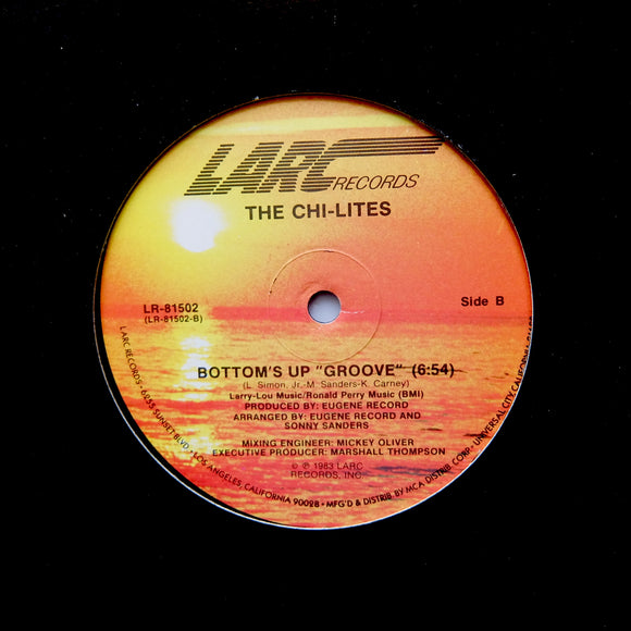 The Chi-Lites – Bottom's Up - 1983 MARYLAND BOOGIE FUNK 12