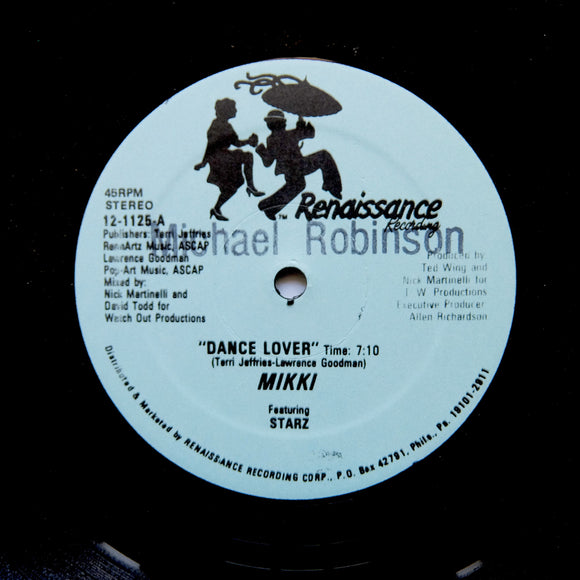 Mikki ‎– Dance Lover - PRIVATE 1985 SYNTH BOOGIE FUNK 12