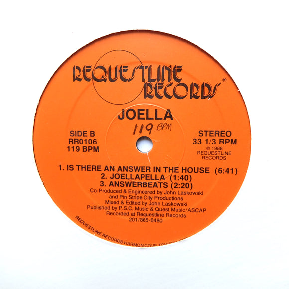 Joella – I Need An Answer - CLASSIC 1988 FREESTYLE HOUSE 12