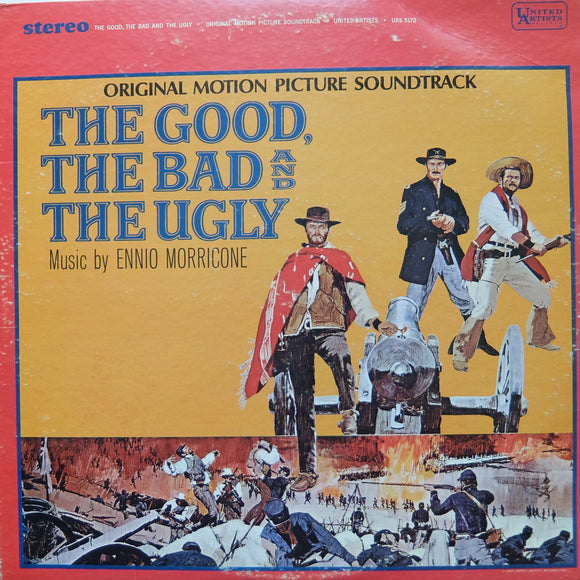 Ennio Morricone – The Good, The Bad And The Ugly - 1968 SOUNDTRACK LP