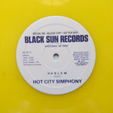 Hot City Simphony/Shining Star - BLACK SUN COSMIC ITALO DISCO REISSUE 12" Yellow