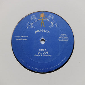 Early B "G.I. Joe" CLASSIC DANCEHALL REGGAE 12"