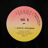 MR. B "Dancin" PRIVATE PRESS BOSTON SYNTH FUNK RANDOM RAP 12"