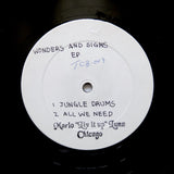 Troy Brown ‎"Wonders & Signs E.P." 1993 COSMIC DEEP HOUSE TEST PRESS 12"