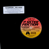 SISTER FRICTION "Glamour Platter" PRIVATE LOCAL SYNTH WAVE HOUSE 12"