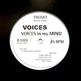 VOICES (Masters At Work) "Voices In My Mind" DEEP GARAGE HOUSE PROMO 12"
