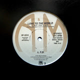 L.T.D.  "Love To The World" JOEY NEGRO REMIX MODERN SOUL DISCO FUNK REISSUE 12"