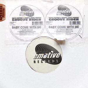 Groove Rider "Baby Come With Me" RARE '94 PROMO TEST PRESS DEEP HOUSE 12"