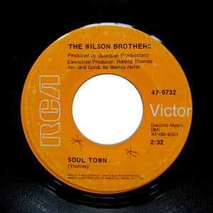 The Wilson Brothers "Soul Town" 70s MODERN SOUL FUNK 7"