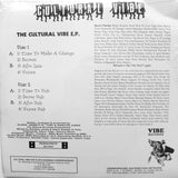 CULTURAL VIBE "The Cultural Vibe E.P." CLASSIC 1994 DEEP GARAGE HOUSE 2 X 12"