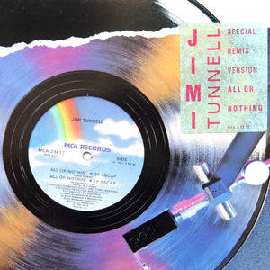 Jimi Tunnell "All Or Nothin'" CLASSIC ELECTRO FUNK BOOGIE SOUL 12"