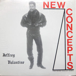 Jeffrey Valantine ‎"New Concepts" 80s SYNTH BOOGIE FUNK RNB 12"