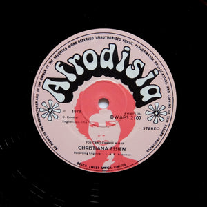 CHRISTIANA ESSIEN "You Can't Change A Man" AFRICAN DISCO FUNK REISSUE 12"