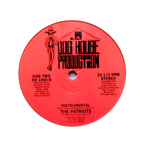 The Patriots "Feel The Heat (Khadafy)" PRIVATE PRESS DISCO FUNK BOOGIE 12"