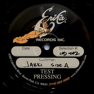 JaKKi ‎– Got Me Burnin' Up - PRIVATE DISCO BOOGIE FUNK REISSUE TEST PRESS 12"