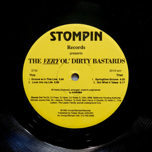 KARIZMA "The Very Ol Dirty Bastards" BALTIMORE CLUB GHETTO HOUSE 12"