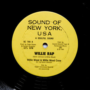 Willie Wood & Willie Wood Crew • SOUND OF NEW YORK 70s DISCO RAP 12"