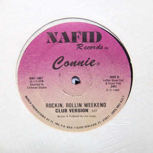 CONNIE "Rockin Rollin Weekend" CLASSIC MIAMI FREESTYLE FUNK 12"