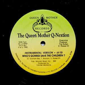 Queen Mother Q-Nextion "Who's Gonna Save The Children?" PRIVATE MD MODERN SOUL 12"