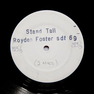 ROYDEN FOSTER "Stand Tall" RARE COSMIC UK STREET SOUL REGGAE 12"