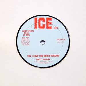 EDDY GRANT "Say I Love You" ISLAND DIGI SOCA REGGAE DISCO CLASSIC 12"