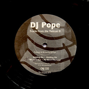 DJ Pope "Tracks From The Vatican II" RARE 1995 DEEP HOUSE 12"