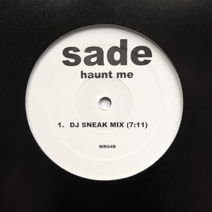 SADE "Surrender Your Love / Haunt Me" PROMO 90s SOUL DEEP HOUSE REMIX 12"