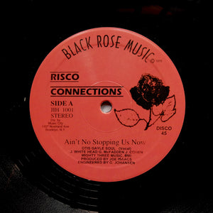 RISCO CONNECTIONS "Ain't No Stopping" COSMIC ISLAND DISCO REISSUE 12" COLOR