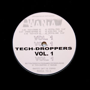 WANIA RECORDS "Tech-Droppers Vol. 1" IDM ELECTRO TECHNO HOUSE 12" EP