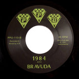 BRAVUDA "Turn It Out" + "1984" PPU-113 SYNTH FUNK BOOGIE 7"