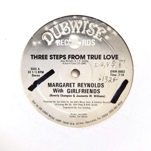 Margaret Reynolds "Three Steps From True Love" ELECTRO SYNTH FUNK 12"