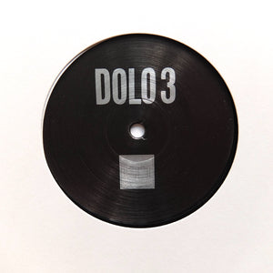 DOLO PERCUSSION "Dolo 3" THE TRILOGY TAPES HOUSE TECHNO 12"