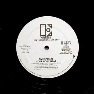 FIVE SPECIAL "Your Body Heat" 1981 PROMO SYNTH BOOGIE FUNK 12"