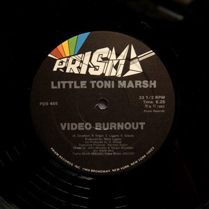 LITTLE TONI MARSH "Video Burnout" CLASSIC 80s ELECTRO FUNK BOOGIE 12"