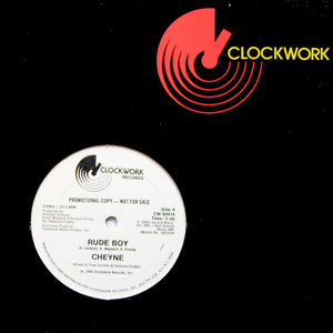 CHEYNE "Rude Boy" CLOCKWORK 80s SYNTH FUNK RAGGA BOOGIE 12"