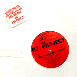 P.Z. PROJECT "Won't You Be My Playthang" PRIVATE PRESS STREET SOUL R&B 12"