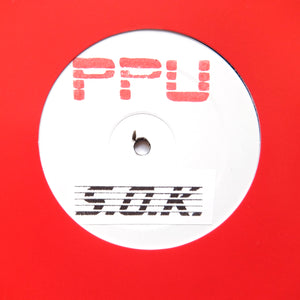 S.O.K. "Spaced Out Krew" PPU BAZAAR COSMIC SYNTH FUNK DISCO 12" TEST PRESS