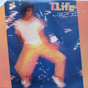 T-LIFE "Something" CLASSIC 1980s DISCO BOOGIE FUNK LP