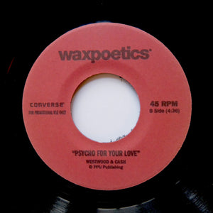 WESTWOOD CASH "Psycho For Your Love" PPU WAX POETICS BOOGIE FUNK 7"