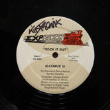 Maximus III "Rock It Out" NYC PROTO ELECTRO SYNTH FUNK BOOGIE 12"