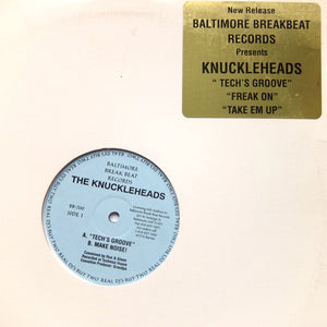 The Knuckleheads "Tech's Groove" RARE BALTIMORE CLUB TECHNO HOUSE 12"