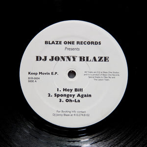 DJ Jonny Blaze "Keep Movin EP" RARE BALTIMORE CLUB TECHNO HOUSE 12"