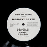 DJ Jonny Blaze "Keep Movin EP" RARE BALTIMORE CLUB TECHNO HOUSE 12"