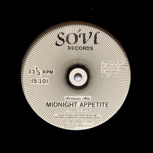 Arrianna Attie ‎"Midnight Appetite" PRIVATE SYNTH FUNK BOOGIE 12"