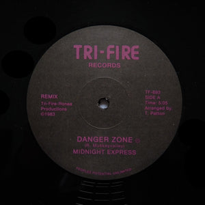 MIDNIGHT EXPRESS "Danger Zone" PPU SYNTH BOOGIE FUNK REMASTER 12" PURP