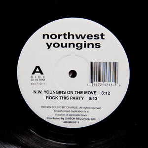 Northwest Youngins "On The Move" RARE DC SYNTH FUNK GO-GO 12"