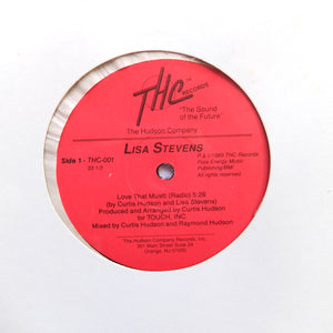 LISA STEVENS "Love That Music" PRIVATE SYNTH BOOGIE STREET SOUL R&B 12"