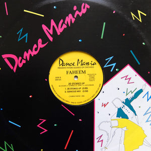 Faheem "Must Be The Music" 1989 DANCE MANIA HIP HOUSE 12"