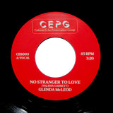 GLENDA MCLEOD "No Stranger To Love" MODERN SOUL BOOGIE FUNK REISSUE 7"